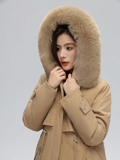 Plus-size velvet Parker