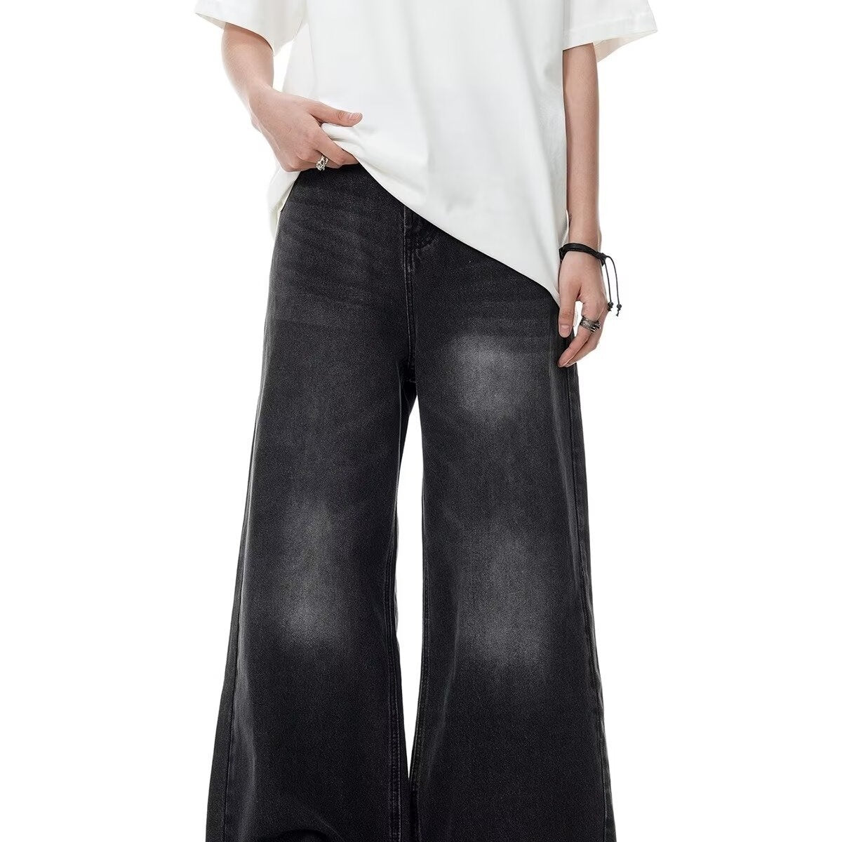 Plus-size vintage jeans