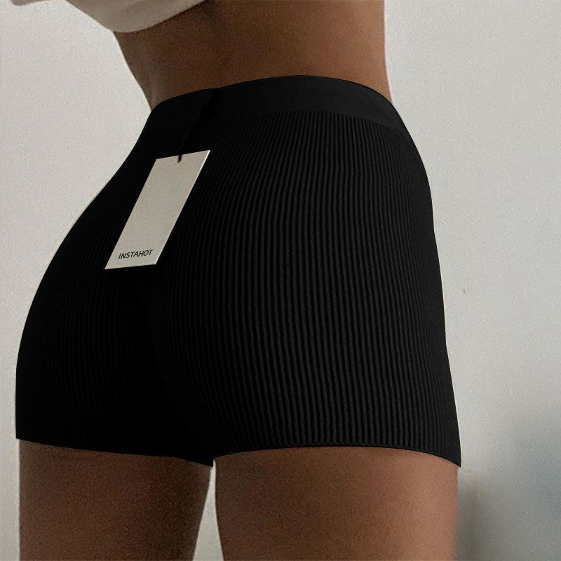 Plus-Size Women's Comfortable Yoga Shorts