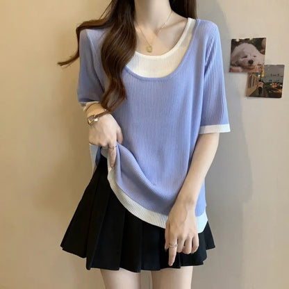 Plus Size Women's Short Sleeve T-Shirt