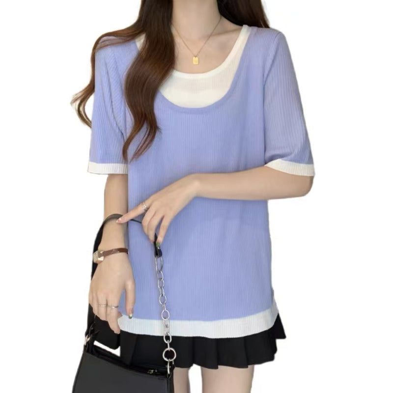 Plus Size Women's Short Sleeve T-Shirt