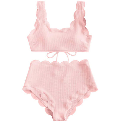 Plus-Size Women's Two-Piece Swimsuit Bikini