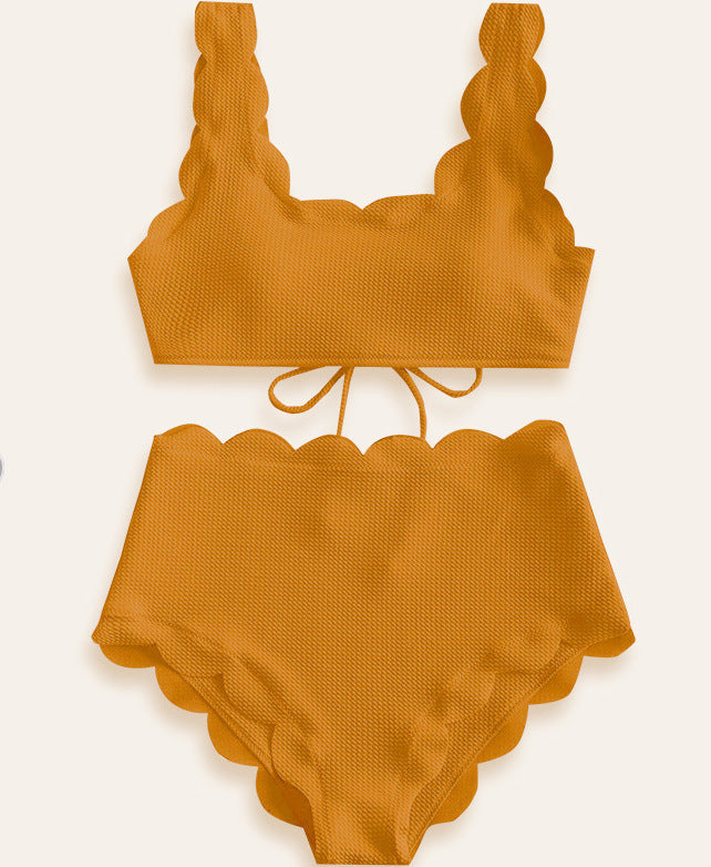 Plus-Size Women's Two-Piece Swimsuit Bikini