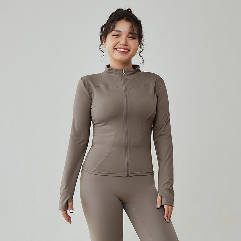 Plus Size Yoga Jacket for Women