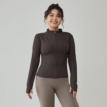 Plus Size Yoga Jacket for Women