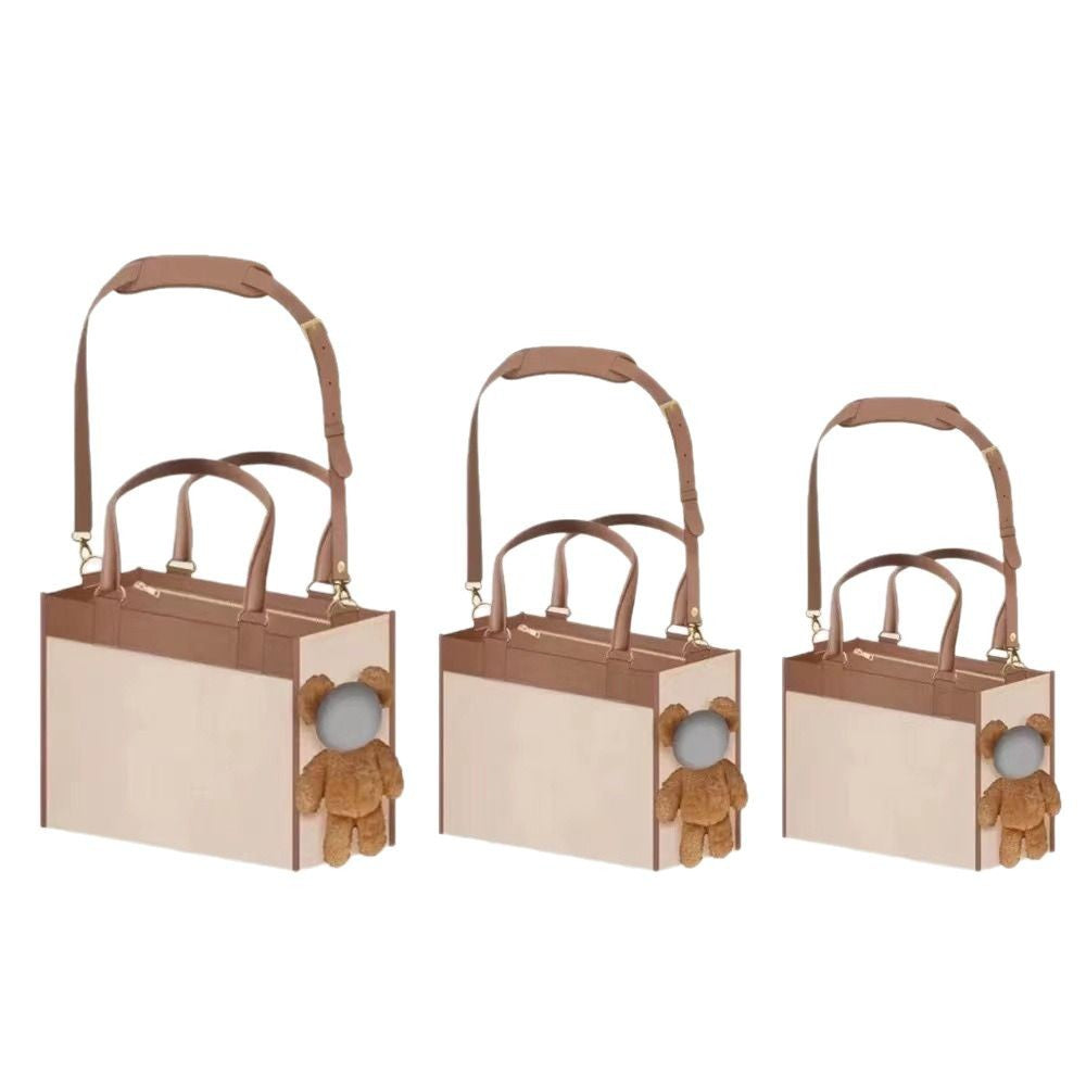 Plush Animal Pet Carrier Bag