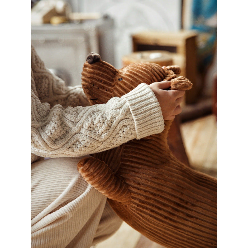 Plush Animal Shaped Pillow for Nap and Decor