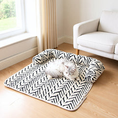 Leaf Pet Mat Black