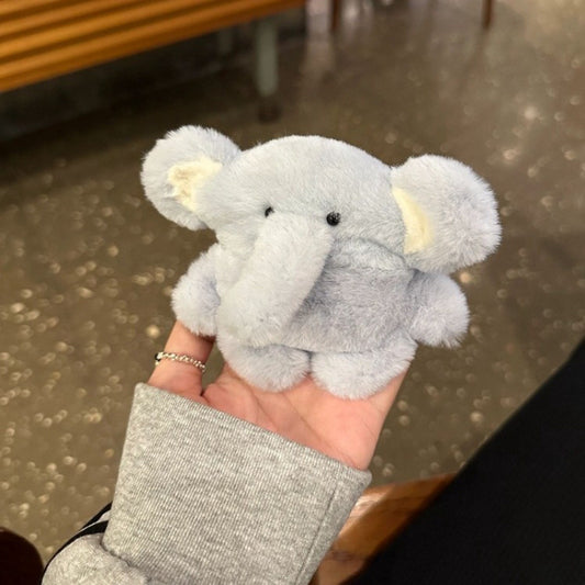 Plush Blue Elephant Protective Case for Apple AirPods2 Generation 3 Headphone Case airpodspro2
