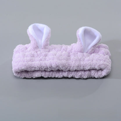 Plush Bow Hair Tie Headband