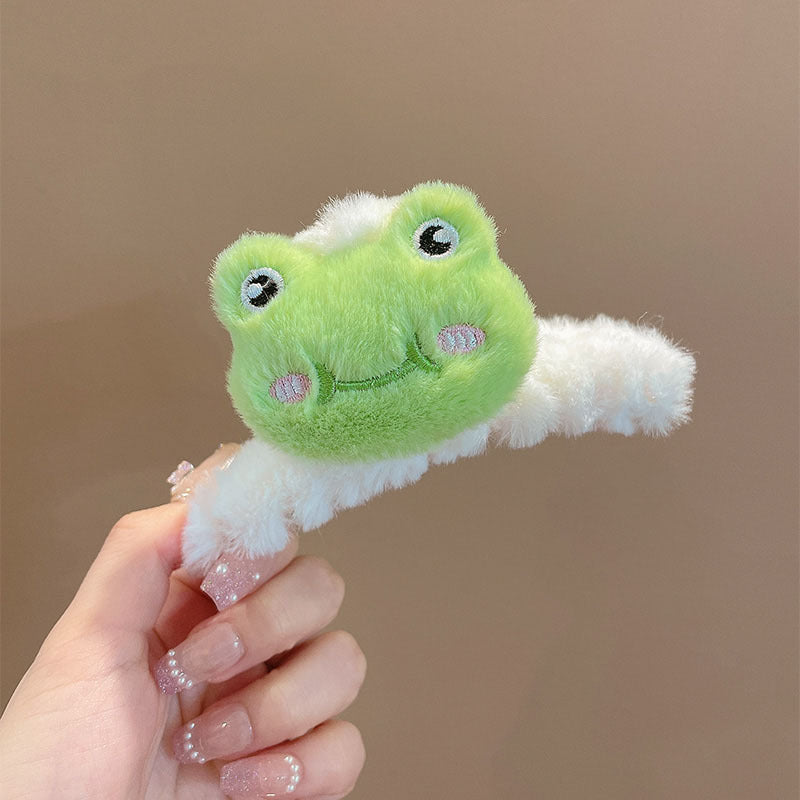 Plush cartoon puppy shark clip