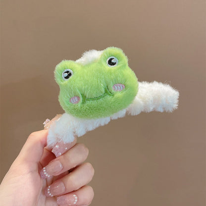 Plush cartoon puppy shark clip