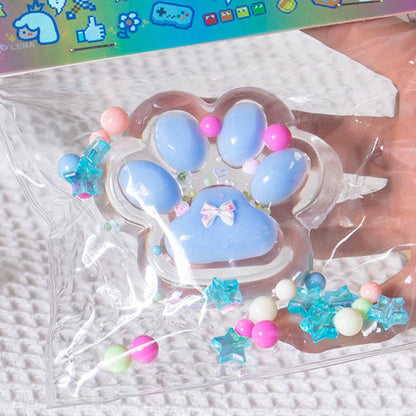 Plush Cat Claw Squishy Stress Relief Toy