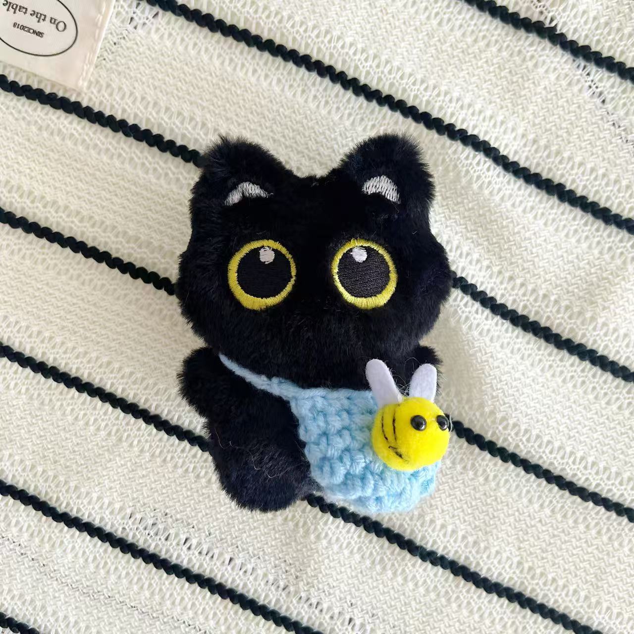 Plush Cat Pendant