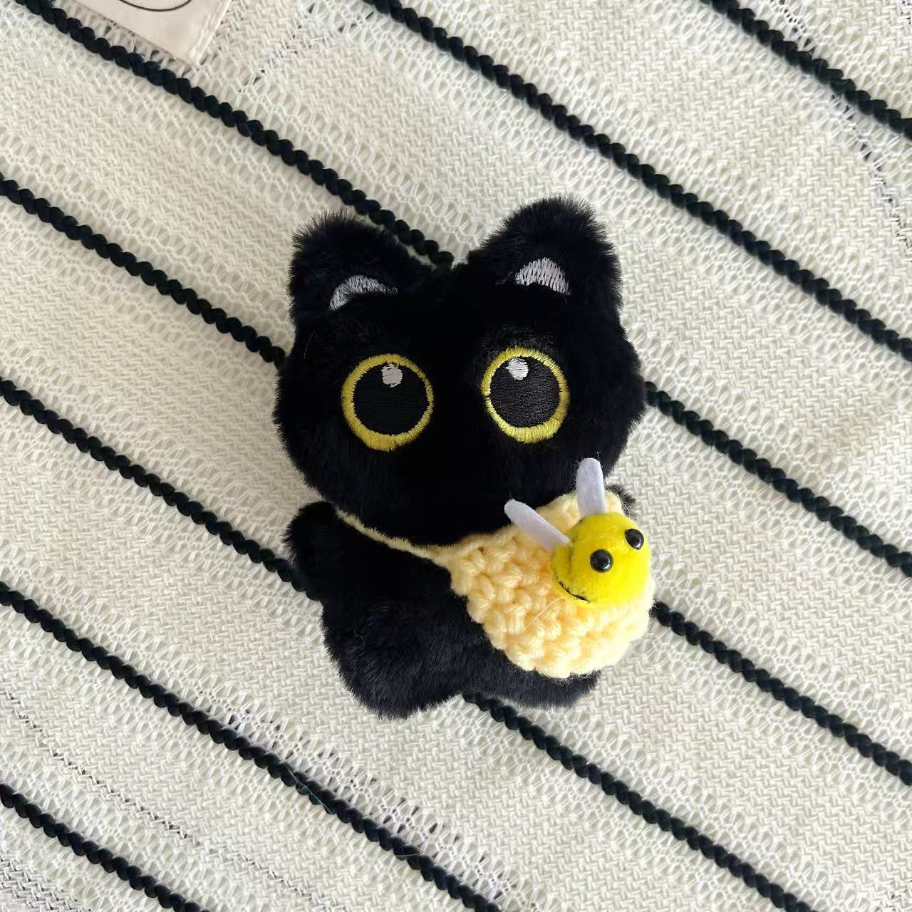 Plush Cat Pendant