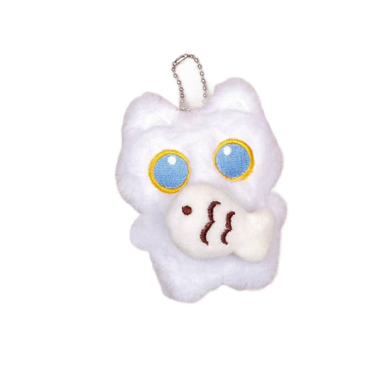 Plush Cat Pendant
