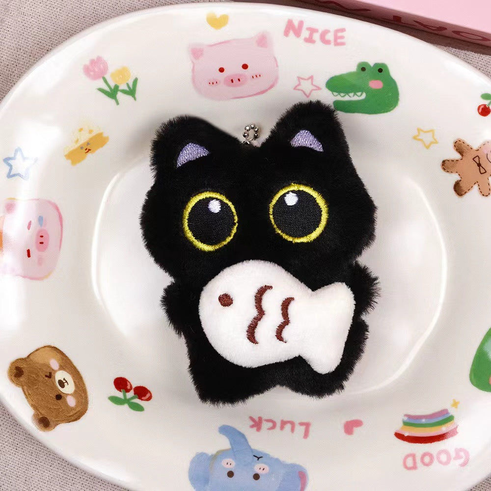 Plush Cat Pendant