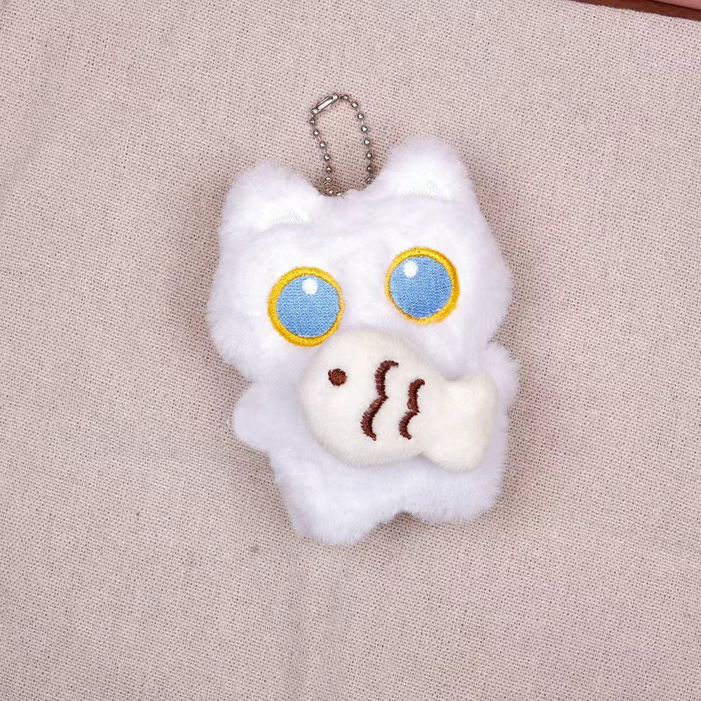 Plush Cat Pendant