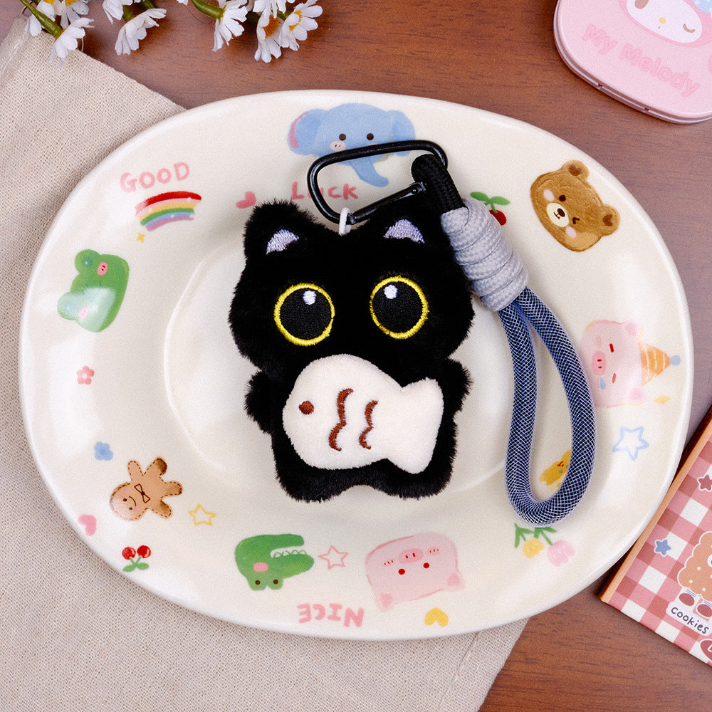 Plush Cat Pendant