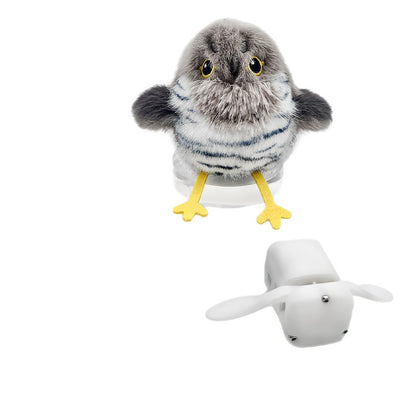 Plush cat sound-producing toy