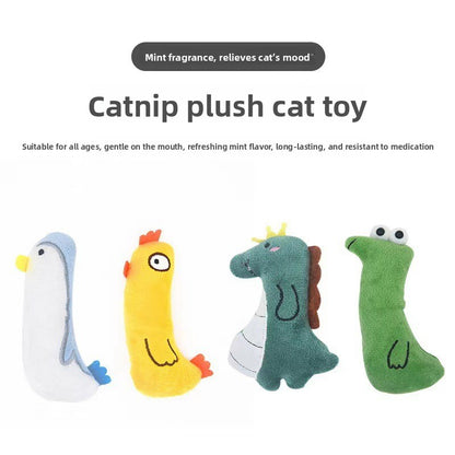 Plush cat toy