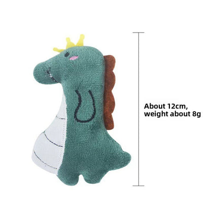 Plush cat toy