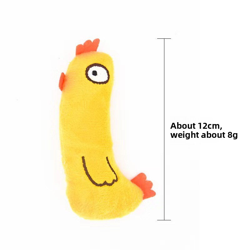 Plush cat toy