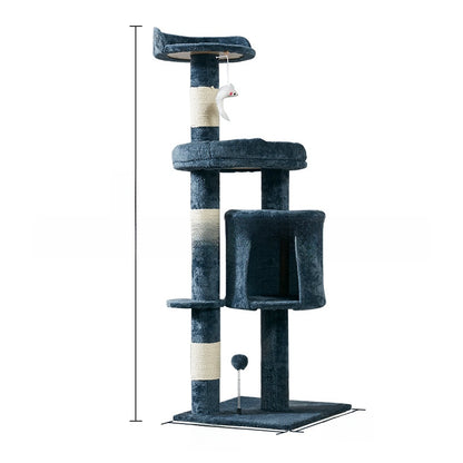 Plush cat tree