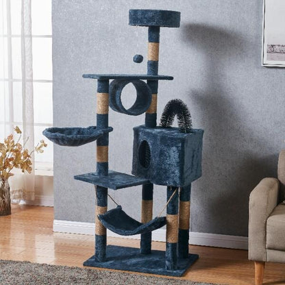 Plush cat tree