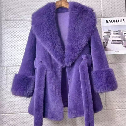 Plush coat High Fashion version