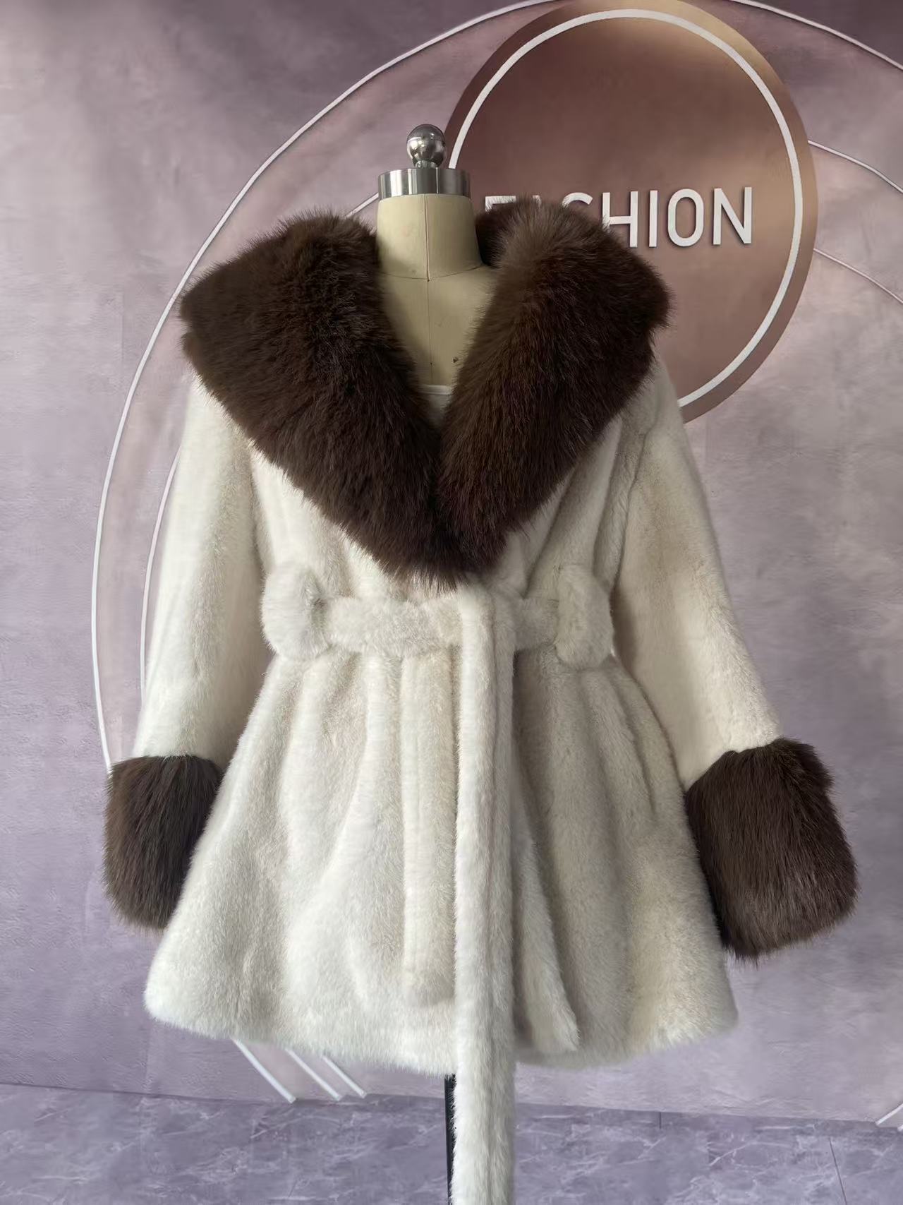 Plush coat High Fashion version