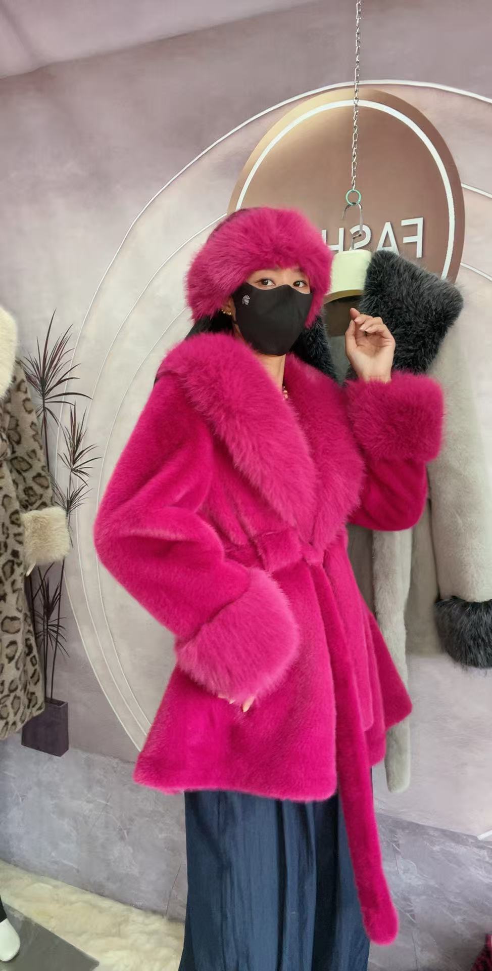 Plush coat High Fashion version