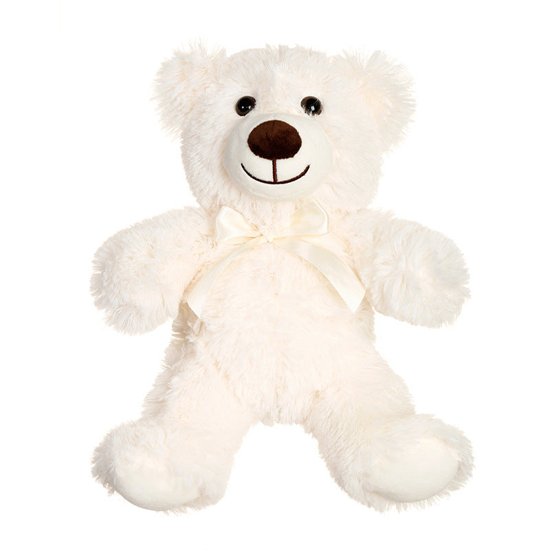 Plush Colorful Bow Tie Teddy Bear