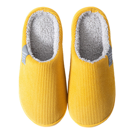 Plush Cotton Home Slippers