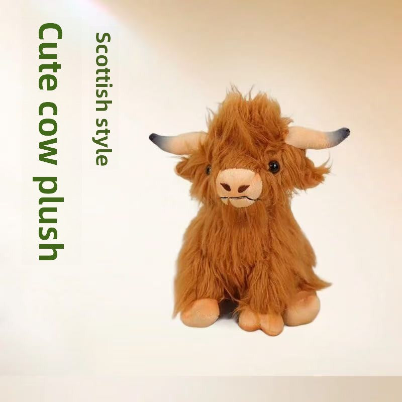 Plush cow doll