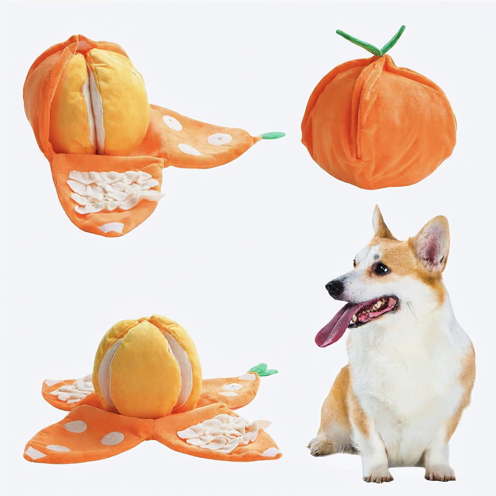 Plush dog dog toy