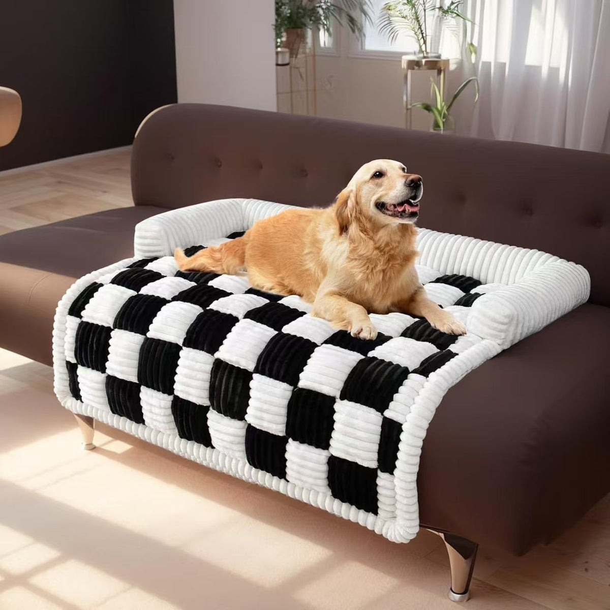 Plush Dog Mat