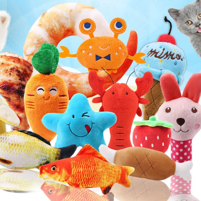 Plush Dog Toy Cartoon