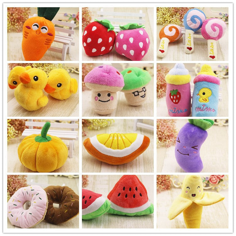 Plush Dog Toy Cartoon