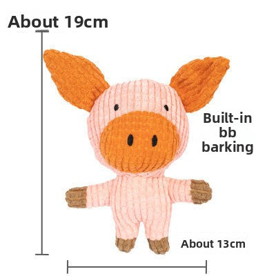 Plush Dog Toy Cartoon