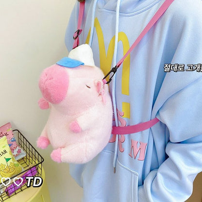 Plush doll bag