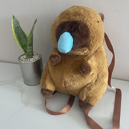 Plush doll bag