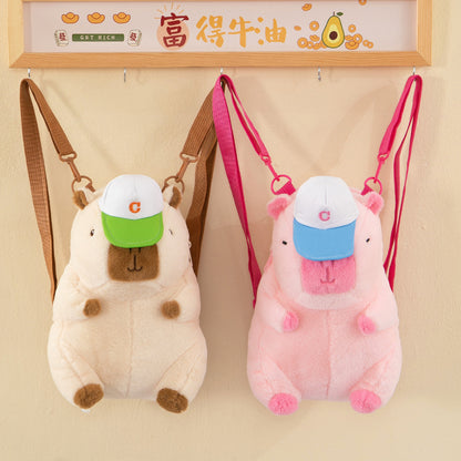 Plush doll bag