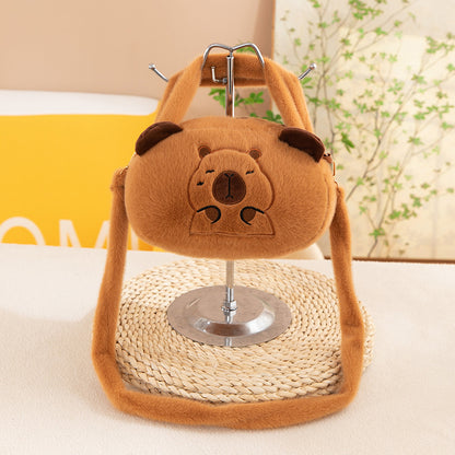 Plush doll bag