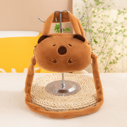 Plush doll bag