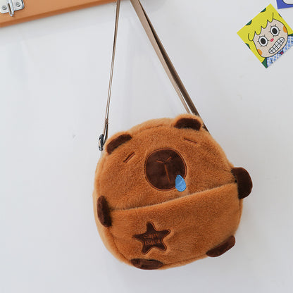 Plush doll bag
