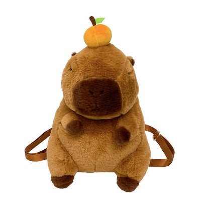 Plush doll bag