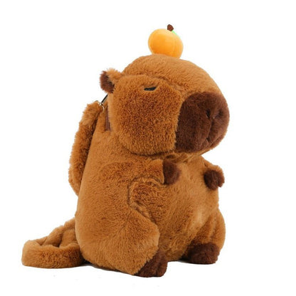 Plush doll bag