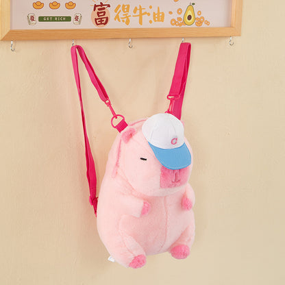 Plush doll bag