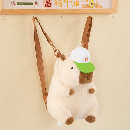 Plush doll bag